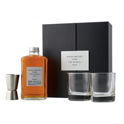 Coffret Whisky Nikka From The Barrel 2 Copos + Jigger
